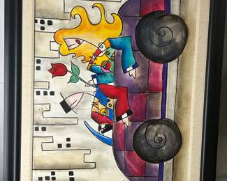 Waugh signed painting