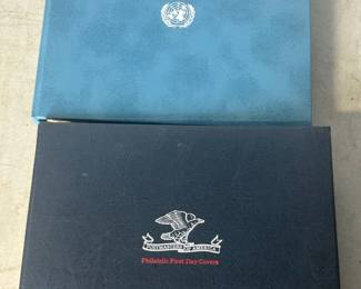 Postcard stamp books