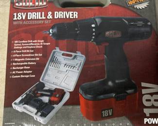 18 V power drill