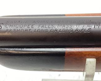 SAVAGE ARMS STEVENS 87D .22cal SHORT, LONG & LR, TUBE FED