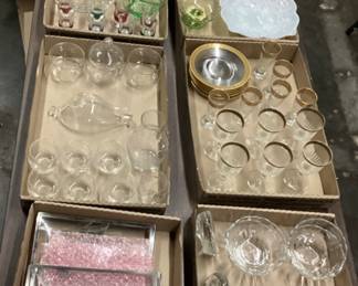 ASSORTED CHOICE FLAT GLASSWARE