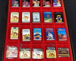 20 ASSORTED JOE CAMEL CIGARETTE LIGHTERS