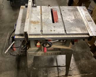 CRAFTSMAN TABLE SAW NO SHIPPING PICKUP ONLY