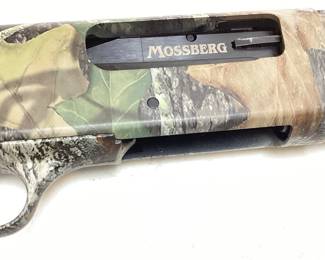MOSSBERG 535 PUMP ACTION 12ga SHOTGUN, MOSSY OAK CAMO, VGC, COMES WITH SOFT CASE