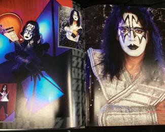 2 KISS CONCERT T SHIRTS & 3 PROGRAMS, 1996-97 ALIVE WORLDWIDE T & PROGRAM, 2000 FAREWELL T & PROGRAM, END OF THE WORLD PROGRAM, RIP ACE FREHLEY