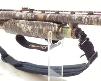 MOSSBERG 535 PUMP ACTION 12ga SHOTGUN, MOSSY OAK CAMO, VGC, COMES WITH SOFT CASE