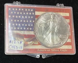1992 SILVER AMERICAN EAGLE