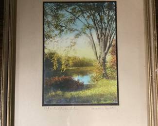  CHOICE OF TWO CABINETS, ARTWORK, CANNING JARS, HARDWARE, MINIATURES