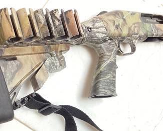 MOSSBERG 535 PUMP ACTION 12ga SHOTGUN, MOSSY OAK CAMO, VGC, COMES WITH SOFT CASE