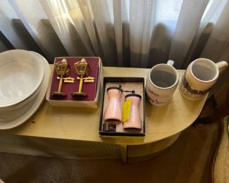 Vintage salt and pepper shakers