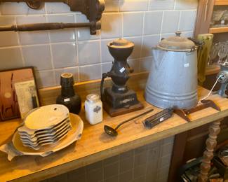 Vintage kitchen collectibles