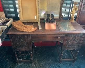 Matching vanity as is need some repair