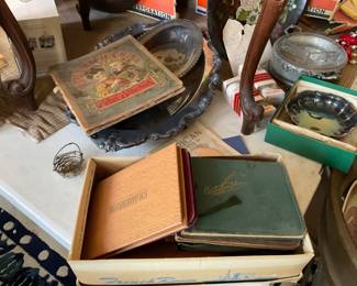 Unique box, full of autograph books