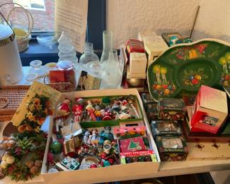 Miscellaneous Christmas ornaments