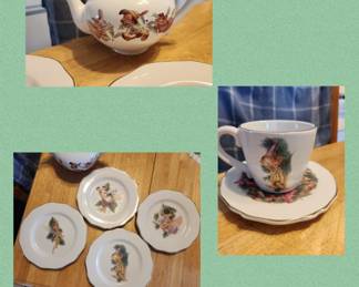Vintage Disney dishware