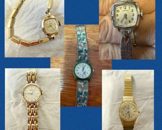Timex, Caravelle, Seiko, Pulsar