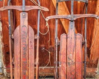 Vintage Flexible Flyer sleds