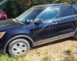 2016 Ford Explorer Police 4WD Sport Utility 4-DR SUV, VIN# 1FM5K8AT9GGC67772, Last Recorded Mileage 91,508