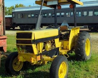 Case Tractor With 3 Point Hitch And Hydraulic Sickle Bar, With Mower Attachment