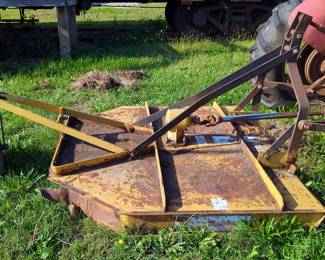 Massey Ferguson F-40 Tractor With 3 Point Hitch And 4' Brush Cutter