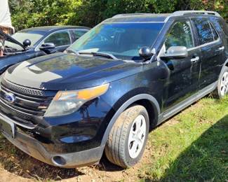 2013 Ford Explorer Police Sport Utility 4WD SUV, VIN# 1FM5K8AR5DGC40701, Last Recorded Mileage 103,602, Kansas Title