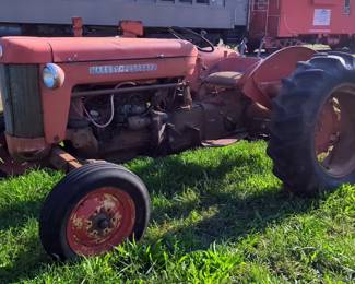 Massey Ferguson F-40 Tractor With 3 Point Hitch And 4' Brush Cutter