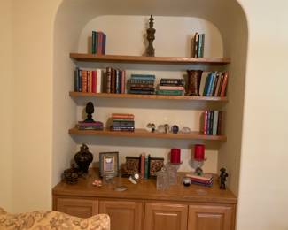 Wonderful books to read or use for staging, lots of decor items and paperweights
