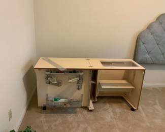 Sewing cabinet.