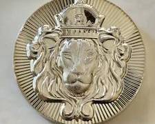 2 Ounce .999 Pure Silver Scottsdale Stacking Lion Round Gem Condition