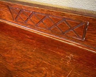 Antique Oak Sideboard 8