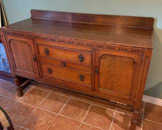 Antique Oak Sideboard