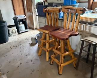 wood bar stools