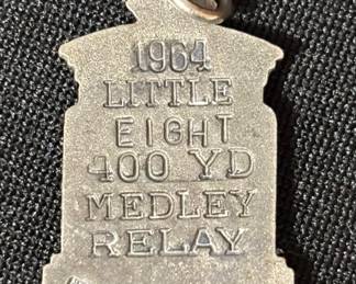 Vintage Swimming Pendant 