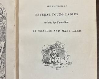 Antique Book – Mrs. Leicester’s School by Charles & Mary Lamb
Griffith & Farran, London, c.1865.
Victorian gilt cloth edition from “The Favourite Library” series