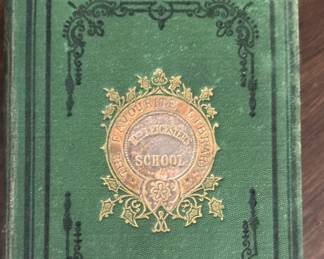 Antique Book – Mrs. Leicester’s School by Charles & Mary Lamb
Griffith & Farran, London, c.1865.
Victorian gilt cloth edition from “The Favourite Library” series