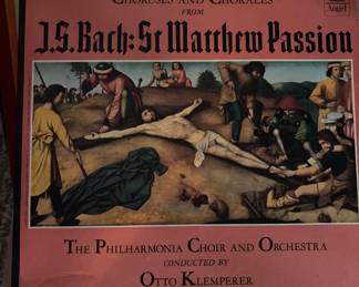 J.S. Bach – St. Matthew Passion: Choruses and Chorales (Angel Records, Stereo, Conducted by Otto Klemperer