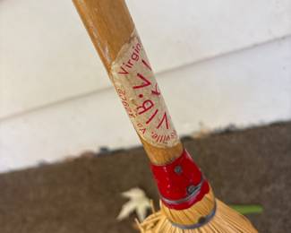 Vaughan Broom made in Vinton, Virginia