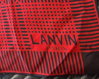 Lanvin Paris Scarf