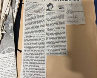 Antique Scrapbook – Historic Meyersdale Newspapers & 1856 Marriage Certificate