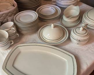 65-piece Porcelain China Set Silesia
