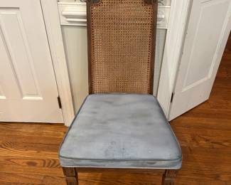 3 of these cane back chairs.