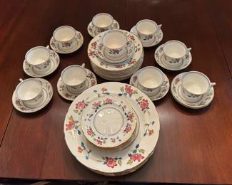 Wedgwood fine china.  10 place settings.