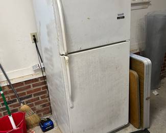 garage fridge.
