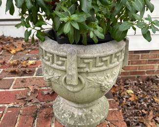 a pair of planters.