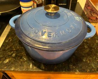 enameled cast iron dutch oven.