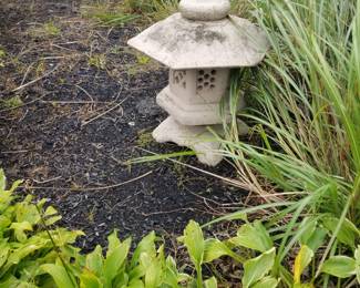 Concrete garden decor