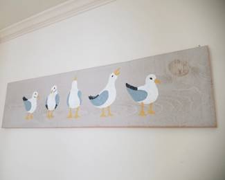 Shore bird art