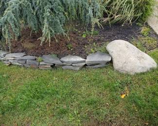 Slate wall
