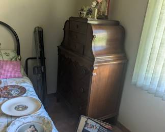 Mid-Century waterfall dresser