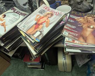 Vintage Playboy magazines a